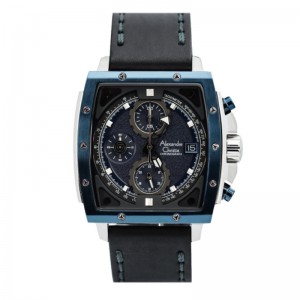 Alexandre Christie AC 6376 Silver Blue MCLTUBU